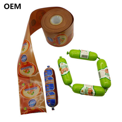 كينجرد عينة مجانية عالية الحاجز Flexography الطباعة الشعار البولياميد النقانق غلاف