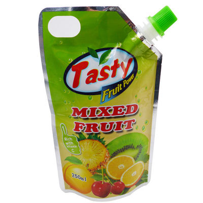 Kingred الغذاء الصف شعار مخصص الطباعة الوقوف أكياس الحقيبة للعصائر