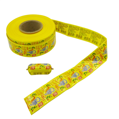 طباعة اللون Flexography Salami Casings مادة البولياميد البلاستيكية القذائف