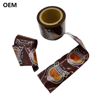كينجرد عينة مجانية عالية الحاجز Flexography الطباعة الشعار البولياميد النقانق غلاف