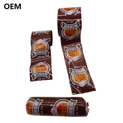 كينجرد عينة مجانية عالية الحاجز Flexography الطباعة الشعار البولياميد النقانق غلاف