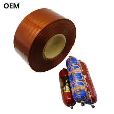 أغلفة السجق البلاستيكية، أنابيب السجق المتينة المخصصة للطعام لمعالجة اللحوم، مثالية لصنع النقانق