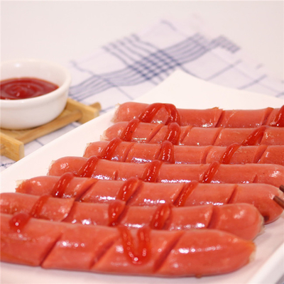 أغلفة نقانق كولاجين اصطناعي صالحة للأكل ومعتمدة من إدارة الغذاء والدواء