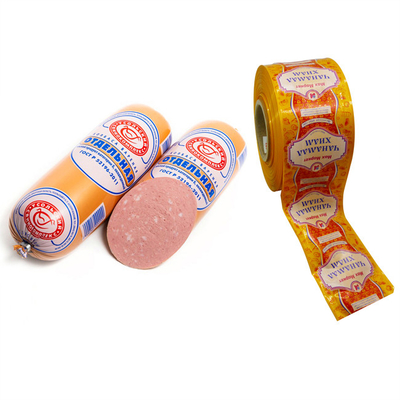 البخار مطبوخة Retort لونية طراز لفة Flexography الطباعة البلاستيكية القمامة غلاف للخنزير الساخن