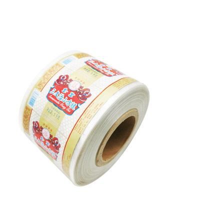 Food Grade OEM Printed Plastic Sausage Casings Colored For Sausages