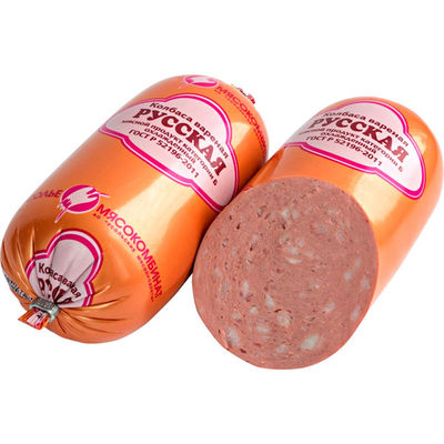 Kingred كبيرة الحجم شعار مخصص طباعة أغلفة النقانق مادة البولي أميد لمرتديلا