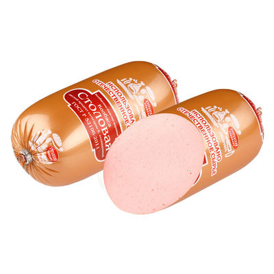 غطاء غلاف السجق المطبوع بعلامة تجارية مخصصة لتعبئة اللحوم