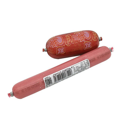 شعار مخصص طباعة الطعام الصف البلاستيك سجق غلاف مقاوم للحرارة