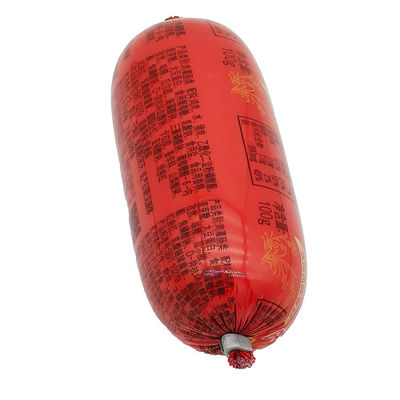 شعار مخصص طباعة الطعام الصف البلاستيك سجق غلاف مقاوم للحرارة