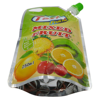 Kingred الغذاء الصف شعار مخصص الطباعة الوقوف أكياس الحقيبة للعصائر