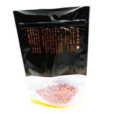 مواد تغليف أغذية لحوم البقر المجففة 26 سم * 18 سم حقيبة الوقوف Ziplock