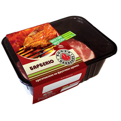 فيلم تغليف أغذية ذو شفافية عالية حاجز جيد للحوم الطازجة